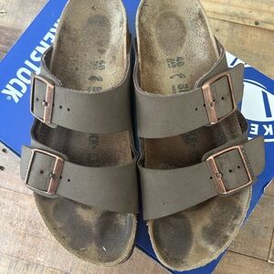 Birkenstock Classic Brown Buckle Sandals